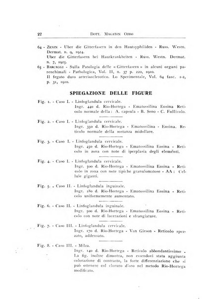 Archivi di biologia applicata alla patologia, alla clinica e all'igiene periodico bimestrale