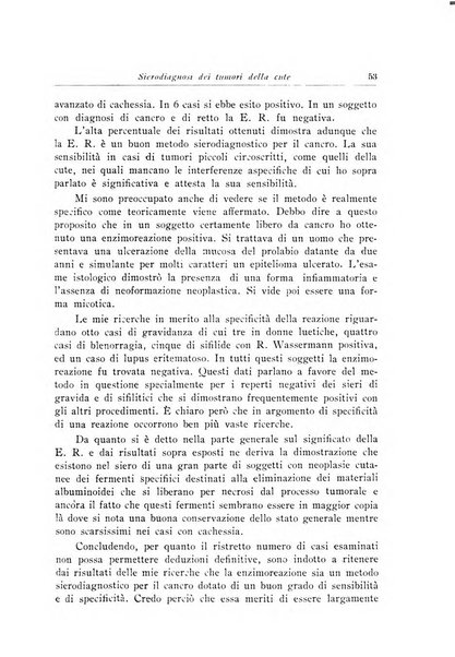 Archivi di biologia applicata alla patologia, alla clinica e all'igiene periodico bimestrale