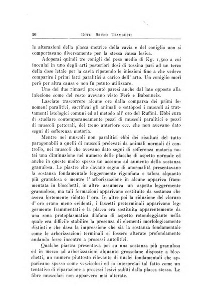 Archivi di biologia applicata alla patologia, alla clinica e all'igiene periodico bimestrale