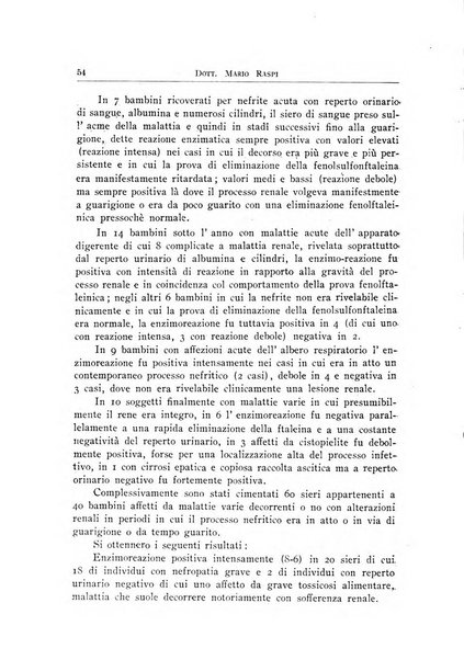 Archivi di biologia applicata alla patologia, alla clinica e all'igiene periodico bimestrale