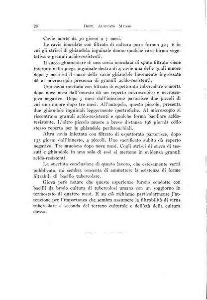 Archivi di biologia applicata alla patologia, alla clinica e all'igiene periodico bimestrale