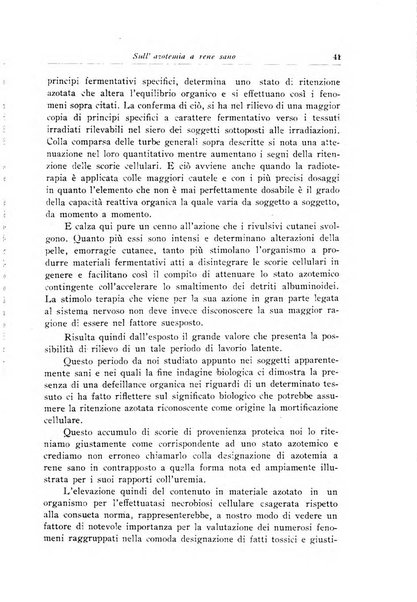 Archivi di biologia applicata alla patologia, alla clinica e all'igiene periodico bimestrale