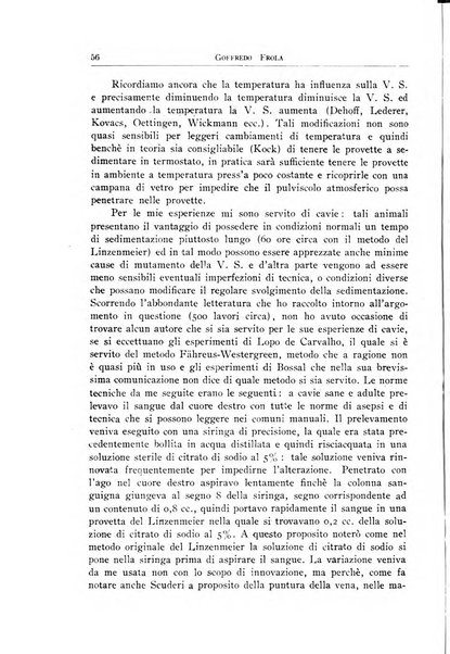 Archivi di biologia applicata alla patologia, alla clinica e all'igiene periodico bimestrale