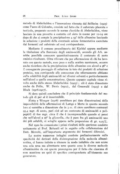 Archivi di biologia applicata alla patologia, alla clinica e all'igiene periodico bimestrale