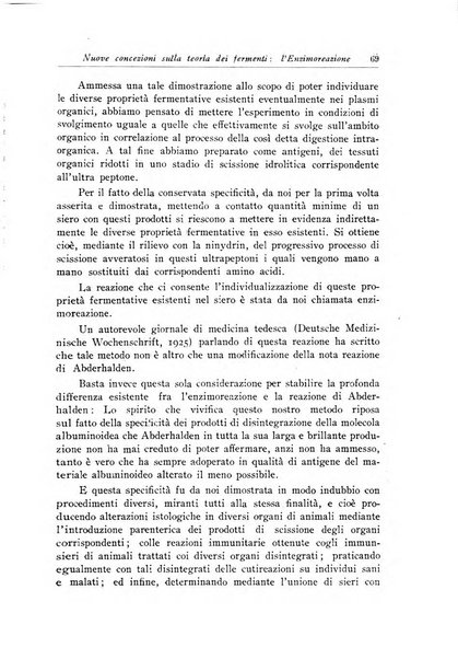 Archivi di biologia applicata alla patologia, alla clinica e all'igiene periodico bimestrale