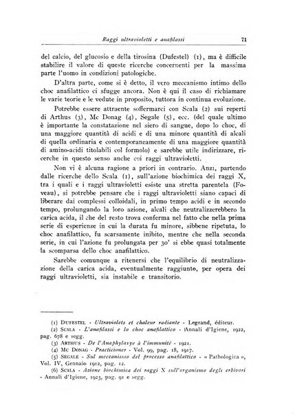 Archivi di biologia applicata alla patologia, alla clinica e all'igiene periodico bimestrale