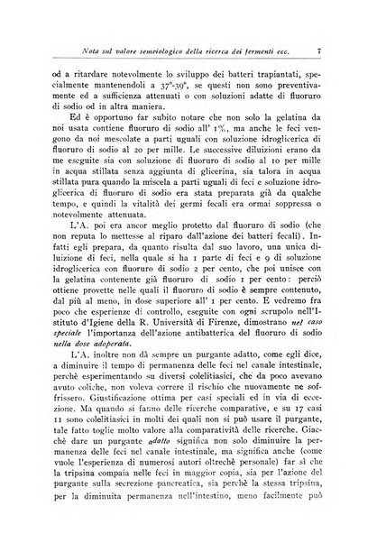 Archivi di biologia applicata alla patologia, alla clinica e all'igiene periodico bimestrale