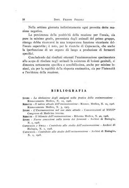 Archivi di biologia applicata alla patologia, alla clinica e all'igiene periodico bimestrale