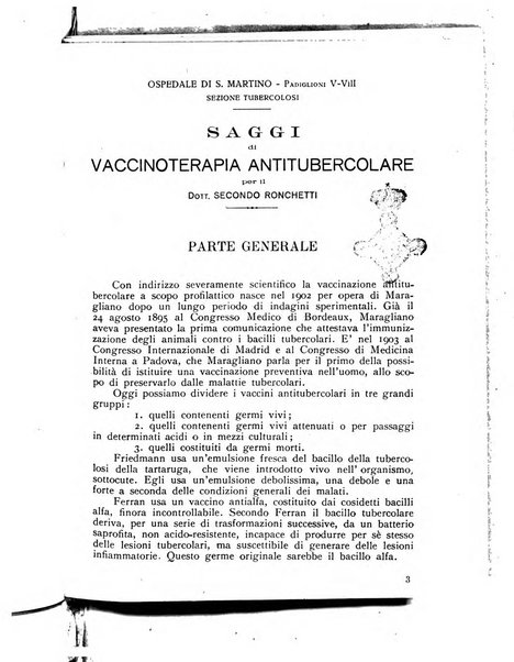 Archivi di biologia applicata alla patologia, alla clinica e all'igiene periodico bimestrale