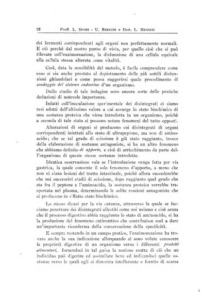 Archivi di biologia applicata alla patologia, alla clinica e all'igiene periodico bimestrale