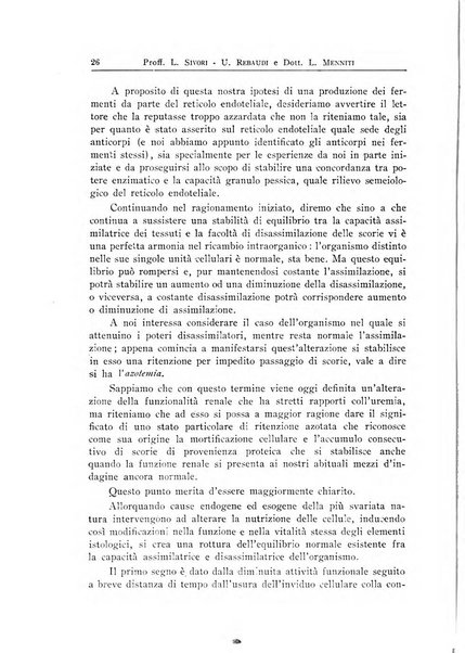 Archivi di biologia applicata alla patologia, alla clinica e all'igiene periodico bimestrale