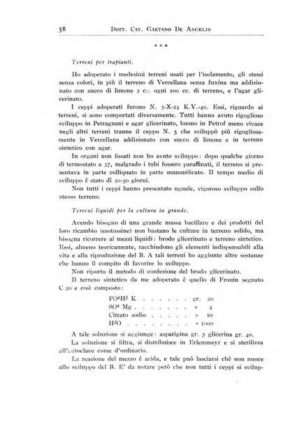 Archivi di biologia applicata alla patologia, alla clinica e all'igiene periodico bimestrale