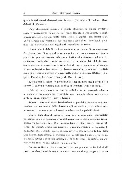 Archivi di biologia applicata alla patologia, alla clinica e all'igiene periodico bimestrale