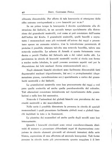 Archivi di biologia applicata alla patologia, alla clinica e all'igiene periodico bimestrale