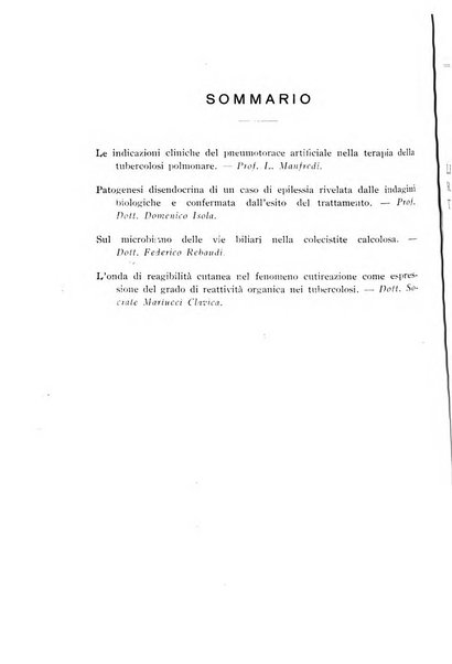 Archivi di biologia applicata alla patologia, alla clinica e all'igiene periodico bimestrale