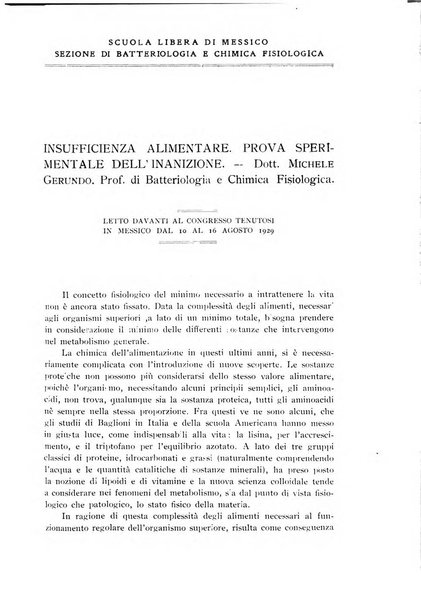 Archivi di biologia applicata alla patologia, alla clinica e all'igiene periodico bimestrale