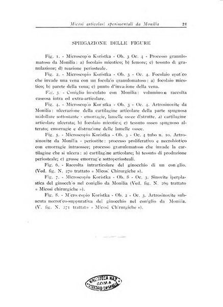 Archivi di biologia applicata alla patologia, alla clinica e all'igiene periodico bimestrale