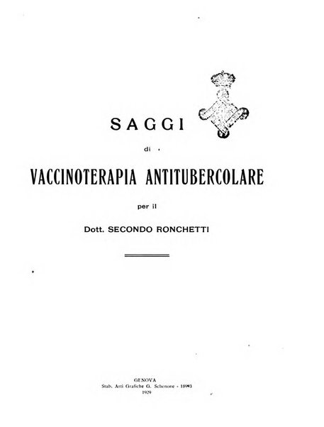 Archivi di biologia applicata alla patologia, alla clinica e all'igiene periodico bimestrale