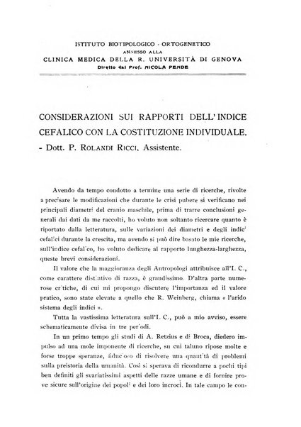 Annali dell'Istituto Maragliano archivi di biologia applicata alla patologia, alla clinica e all'igiene