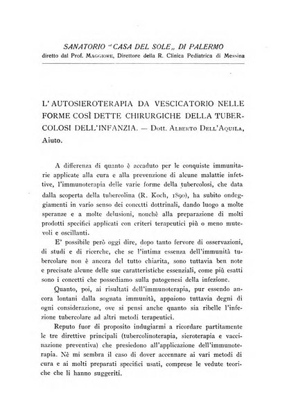 Annali dell'Istituto Maragliano archivi di biologia applicata alla patologia, alla clinica e all'igiene