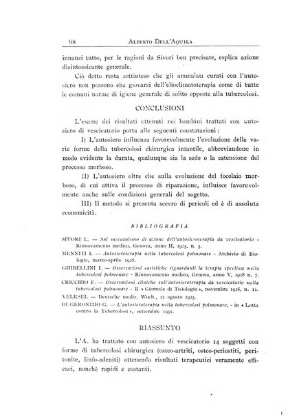 Annali dell'Istituto Maragliano archivi di biologia applicata alla patologia, alla clinica e all'igiene