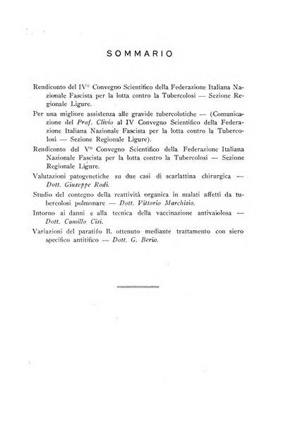 Annali dell'Istituto Maragliano archivi di biologia applicata alla patologia, alla clinica e all'igiene