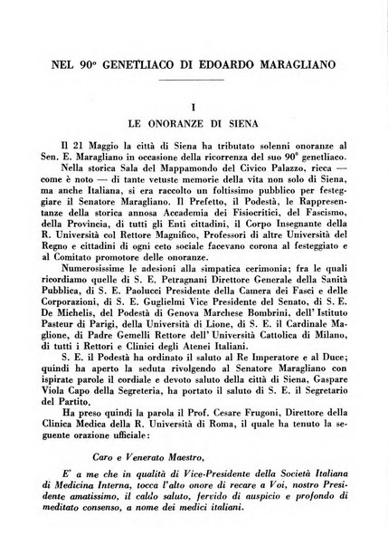 Annali dell'Istituto Maragliano archivi di biologia applicata alla patologia, alla clinica e all'igiene