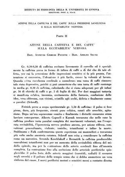 Annali dell'Istituto Maragliano archivi di biologia applicata alla patologia, alla clinica e all'igiene