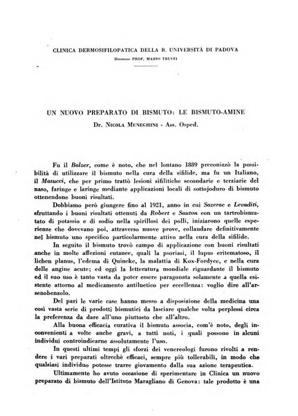 Annali dell'Istituto Maragliano archivi di biologia applicata alla patologia, alla clinica e all'igiene