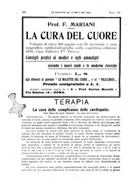 Malattie del cuore e dei vasi periodico mensile