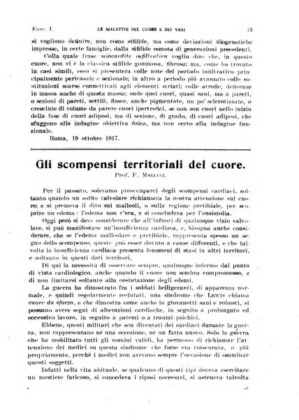 Malattie del cuore e dei vasi periodico mensile