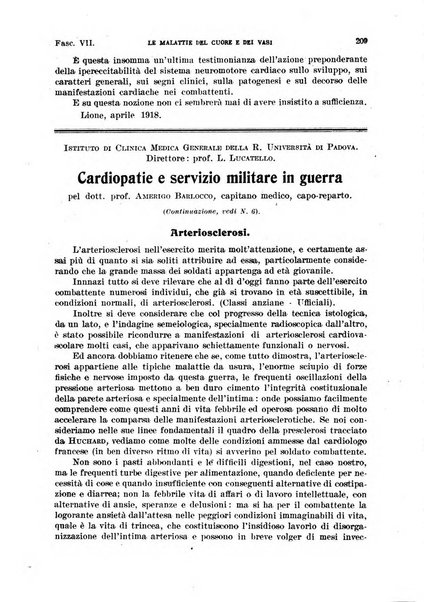 Malattie del cuore e dei vasi periodico mensile