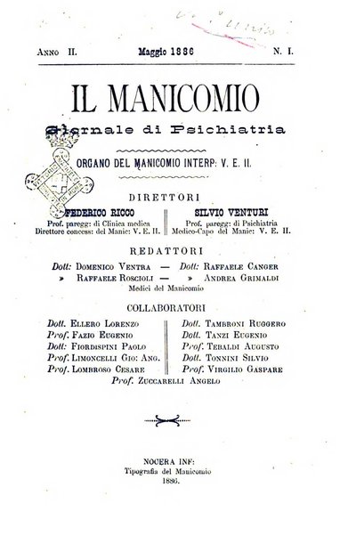 Il manicomio