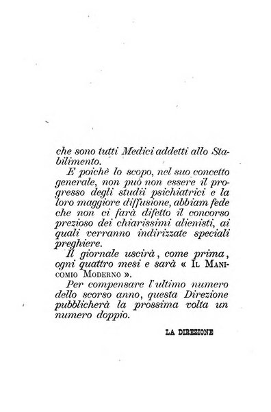 Il manicomio