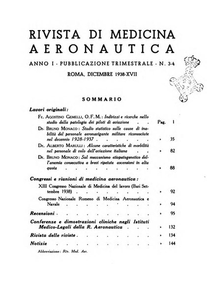 Rivista di medicina aeronautica