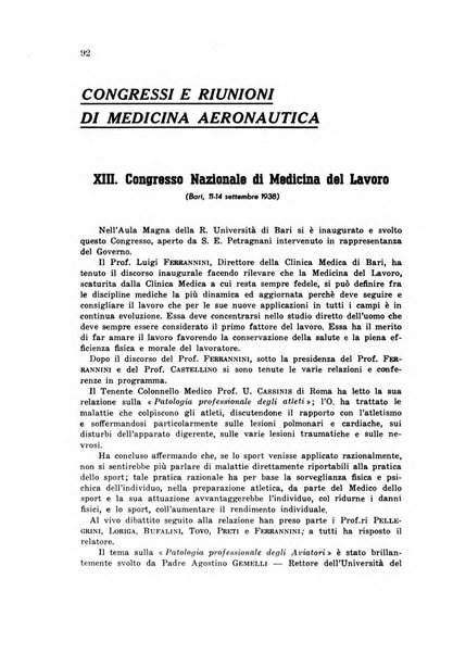 Rivista di medicina aeronautica