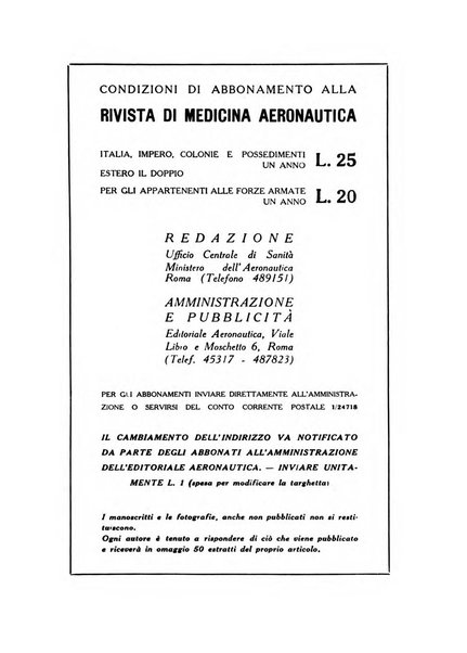 Rivista di medicina aeronautica