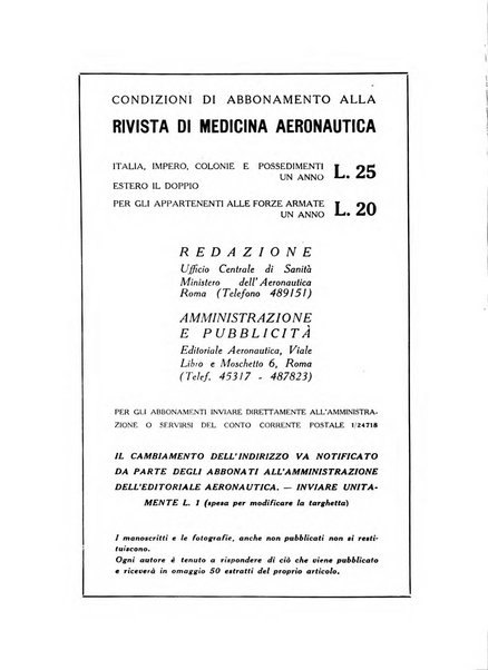 Rivista di medicina aeronautica