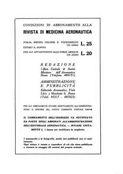 Rivista di medicina aeronautica