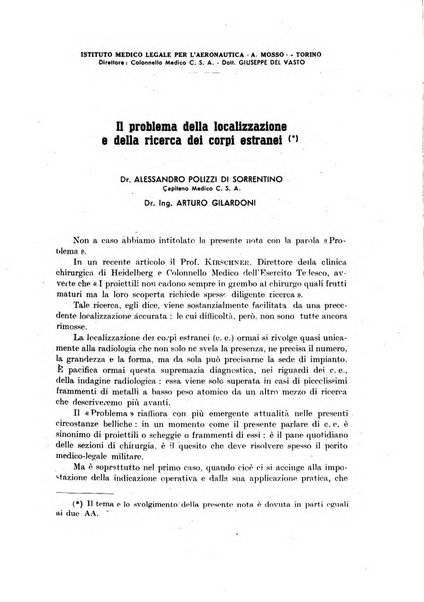 Rivista di medicina aeronautica