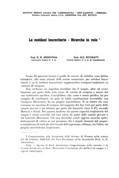 Rivista di medicina aeronautica