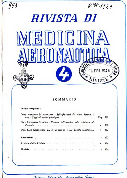 Rivista di medicina aeronautica