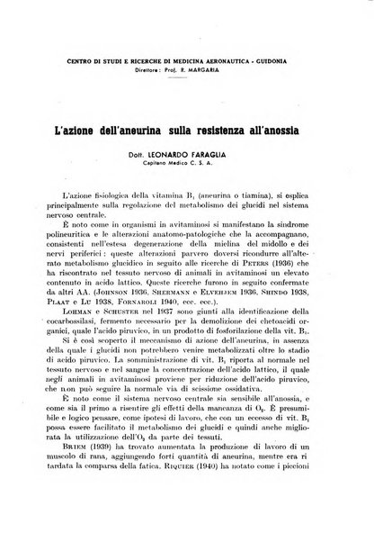 Rivista di medicina aeronautica