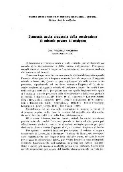 Rivista di medicina aeronautica