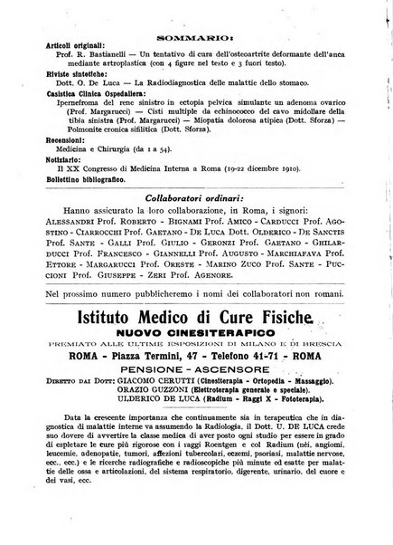 Rivista ospedaliera giornale di medicina e chirurgia