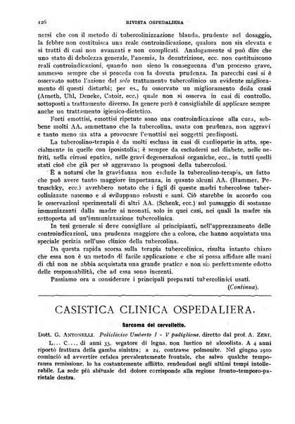 Rivista ospedaliera giornale di medicina e chirurgia