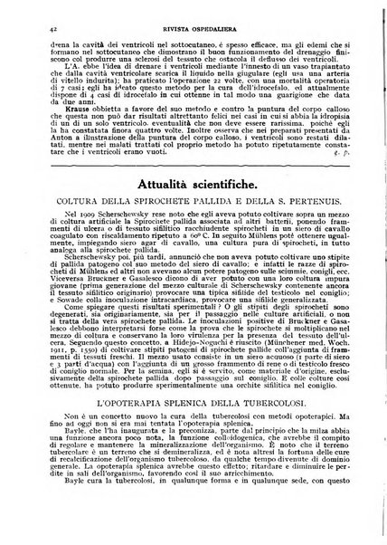 Rivista ospedaliera giornale di medicina e chirurgia