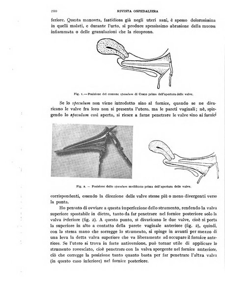 Rivista ospedaliera giornale di medicina e chirurgia