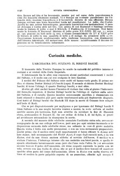 Rivista ospedaliera giornale di medicina e chirurgia