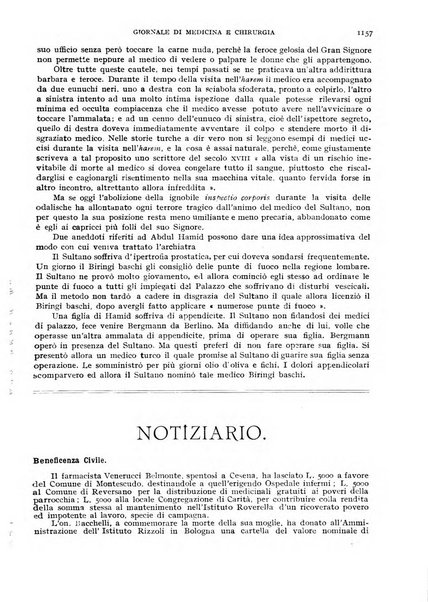 Rivista ospedaliera giornale di medicina e chirurgia